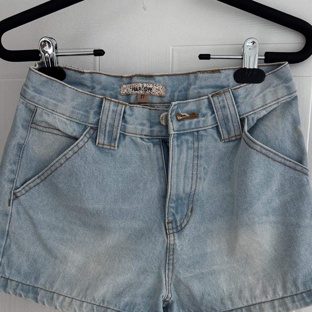 Harlow Light Blue Jean Shorts